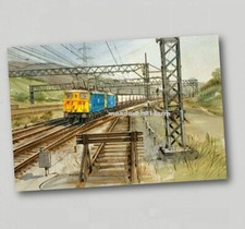 Fridge Magnet British Rail Class 76 EM1 BR Electric Locomotive - Woodhead Route