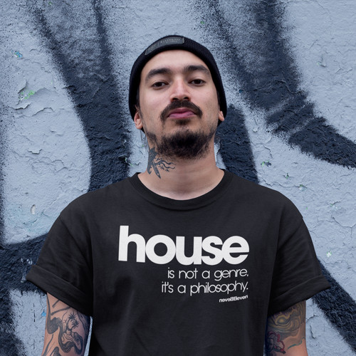 House music unisex black - music,