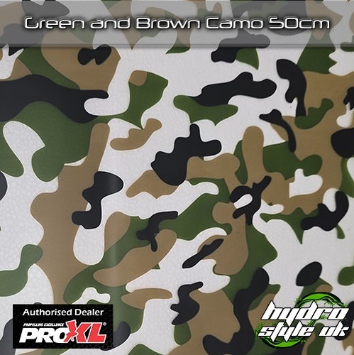 Rolled green brown - -, camo