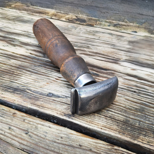 Vintage cobbler glazing iron - cobbler,