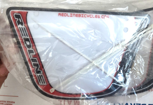 Redline bmx number plate nos - bmx,