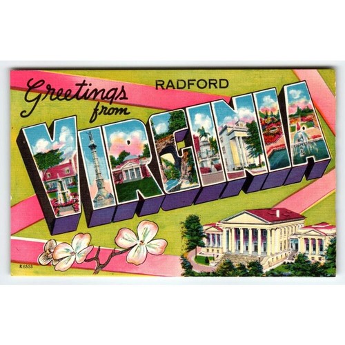 Greetings from radford - greetings,