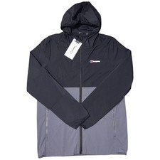 Berghaus Theran Jacket Black Grey Full Zip Hooded Coat (Kids ALL SIZES)