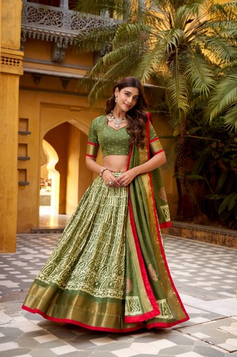 Lehenga choli party - , silk