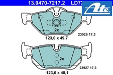 REAR BRAKE PADS SET