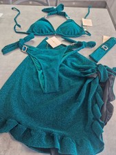 MODA MINX FOREST GREEN SPARKLE