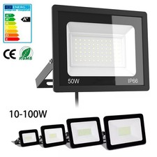 10-100W LED Floodlight Spot Security Flood Lights Light Outdoor Garden Lamp
