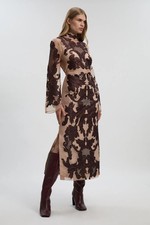 Karen Millen Midi Dress Womens