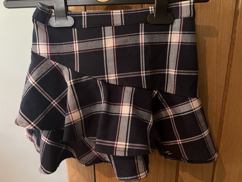 Girls checked short skirt - h&m,