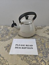 Le Creuset Kone Stove-Top Kettle with Whistle, Suitable for All Hob Types (READ)