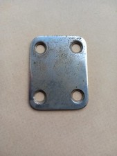 Vintage Japanese Guitar Neckplate....Odd size....... Small.....