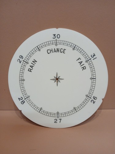 Antique porcelain barometer - antique,