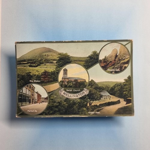 Wellington postcard 1912 - postcard,