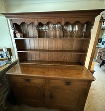 Solid Oak Welsh Dresser  