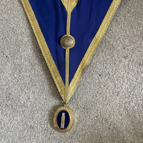 Masonic sash medal south - sash, &