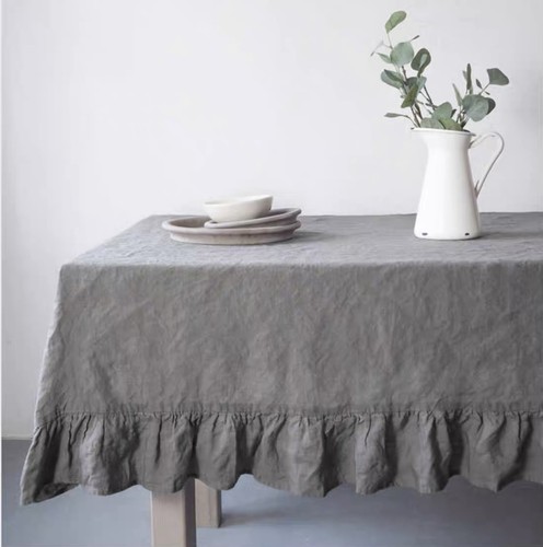 100 pure linen tablecloth in - tablecloth,