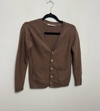 H&M Girls Brown Pure Cotton