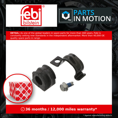 Anti roll bar - roll, bush