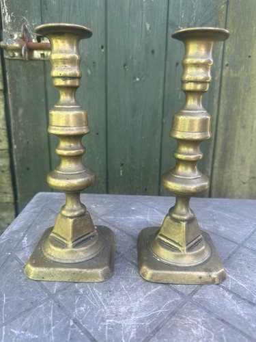 Vintage antique pair brass - vintage,