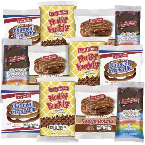 Pack little debbie variety - 12,
