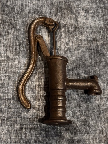Vtg rustic cast iron - cast,