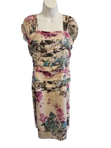 Kaliko floral ruched - floral, –
