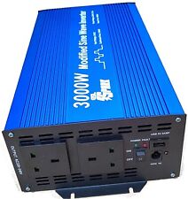 3000W (6000W Peak) DC 24V - AC 240V POWER INVERTER  Truck Lorry Microwave kettle