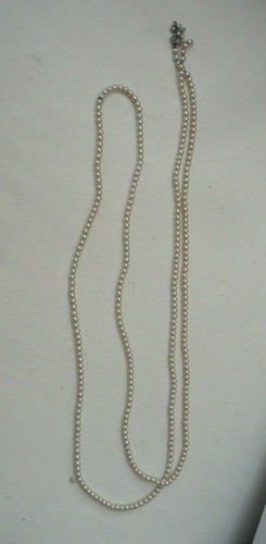 Vintage seed pearls - vintage, silver