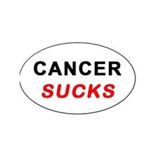 Cancer Sucks Sticker funny