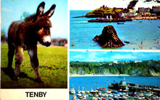 Postcard People Swimming in