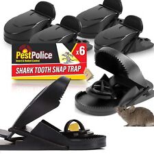 6pk Mouse Traps | Heavy Duty Mice Snap Catcher Rodent Mice Reusable Pest Control