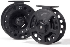 Leeda LA Fly Reel No Line - All Sizes - Black - Fly Fishing Free Delivery