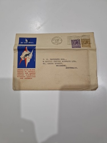 1934 opening air mail - opening, service