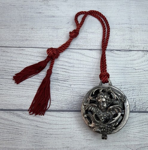 Vintage ornament hinged - ornament,