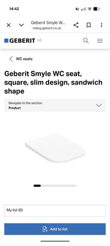 Geherit toilet seat brand - seat,