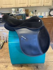 Thorowgood Maxam Pony Saddle Black 15 1/2” , Medium / Wide