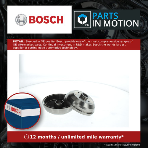 Brake drums fits - drums, (pair)