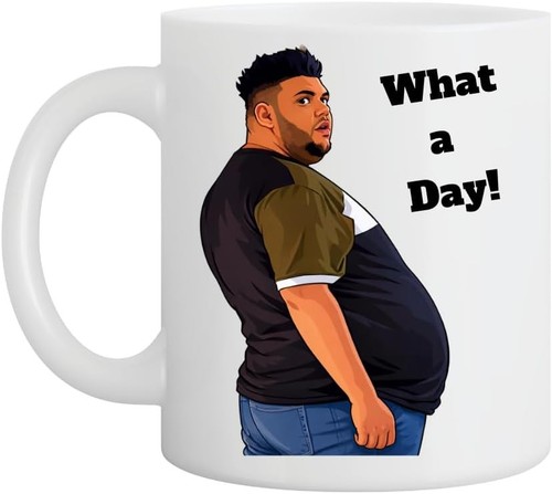 Funny what day mug - “what,