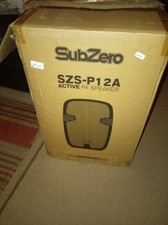 Bluetooth *Boxed* Subzero SZPA-P12 speaker in mint condition