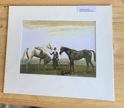 Sir alfred munnings - munnings, `changing