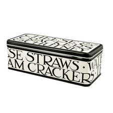 Emma Bridgewater Long Deep Rectangular Tin - Black Toast