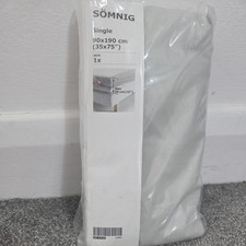 IKEA Somnig Single 90 x 190cm Fitted Sheet.
