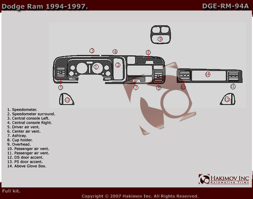 Dodge ram fits 1994 - dodge,