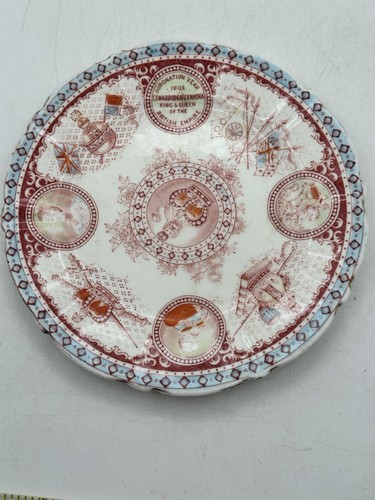 Blairs coronation plate 1902 - blairs,