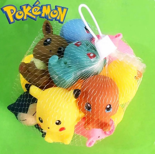 Pokémon squeaking bath toys - pokémon,