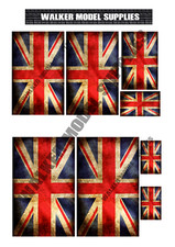1/16 scale WW2 British flags