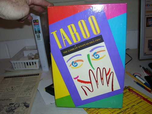 Vintage 1989 taboo - vintage, of
