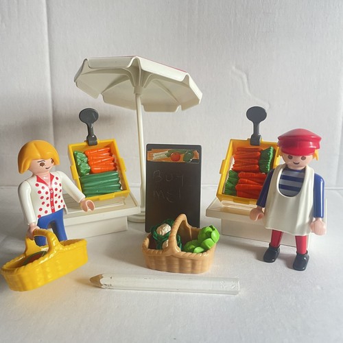 Playmobil market stall farmers - market,