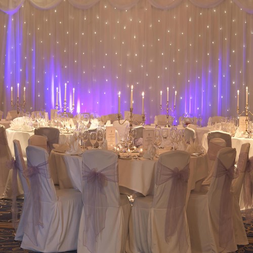 White led starlight wedding - white,