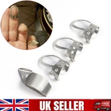 Adjustable 3 Finger Picks+1 Thumb Pick Acoustic Guitar Banjo Pick